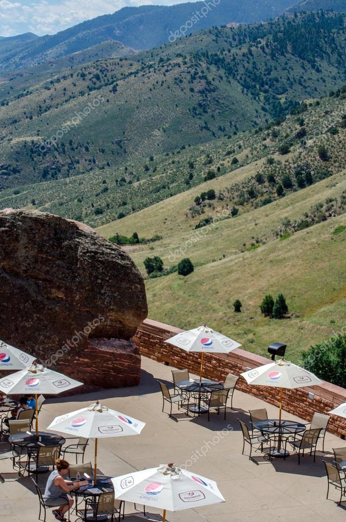 Colorado kırmızı kayalar Cafe — Stok Foto © inyrdreams #57936265
