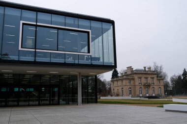 Belçika 'nın Tervuren kentindeki Royal Museum for Central Africa' nın 6 Ocak 2020 tarihli dış görüntüsü.