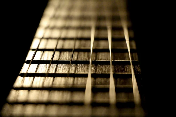 Gitarr strängar — Stockfoto