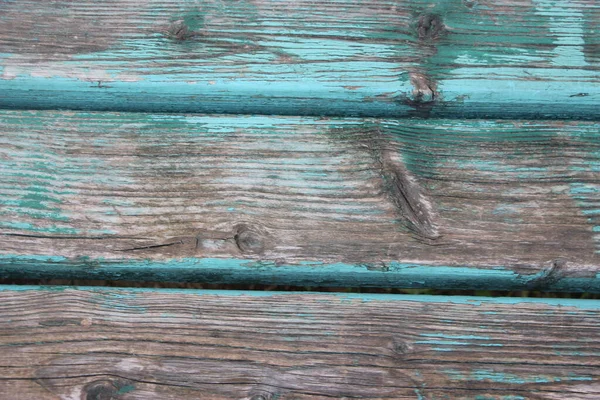 Old Green Slatted Wood Garden House Fence — Stock Photo, Image