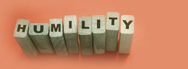 Ahşap yapı taşlarındaki harflerle yapılmış insani bir sözcük..