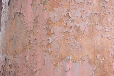 Metal paslanmış endüstriyel yüzey dokusu arka planı.