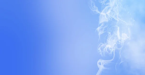 Clear Blue Sky Smoke Them Abstract Background Vacation Nature Theme — Stock Photo, Image