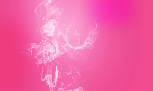 Gyönyörű Álmodozó Lágy Rózsaszín Menta Felhők Füst Felettük Absztrakt Romantikus — Stock Fotó