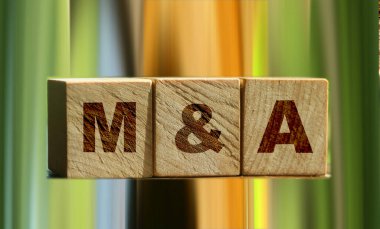 Tahta küplerde M ve A kısaltması var. İş birleşmesi ve satın alma kavramı.