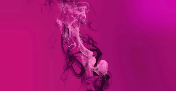 Beautiful Dreamy Sky Soft Pink Mint Clouds Smoke Them Abstract — Stock Photo, Image