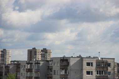 şehir manzarası, binalarla şehir manzarası 