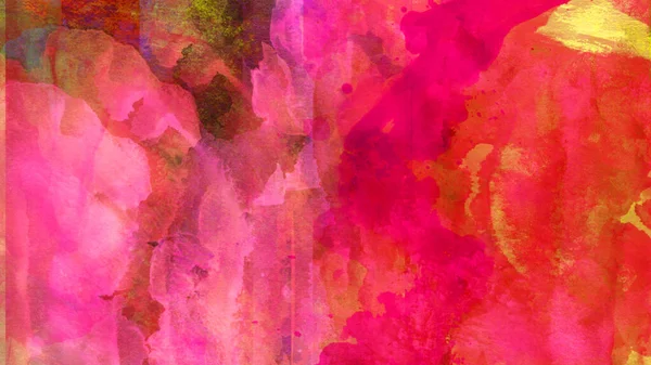 Abstract Roze Aquarel Ontwerp Wassen Aqua Geschilderde Textuur Close Minimalistische — Stockfoto