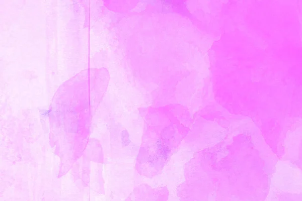 Abstract Pink Watercolor Design Wash Aqua Painted Texture Close Minimalistic — Stock Photo, Image