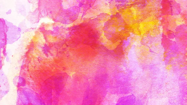 Abstrato Rosa Aquarela Design Lavar Aqua Pintado Textura Close Fundo — Fotografia de Stock