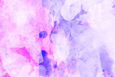 Soyut pembe suluboya tasarımı, boyalı su dokusunu yakından yıkar. Minimalist ve lüks arka plan.