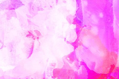 Soyut pembe suluboya tasarımı, boyalı su dokusunu yakından yıkar. Minimalist ve lüks arka plan.