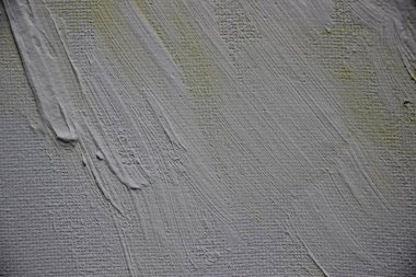 Üzerine boya sıçramış tuval. Yakından bak. 