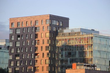 şehir konsepti, şehir manzarası arkaplan görüntüsü  