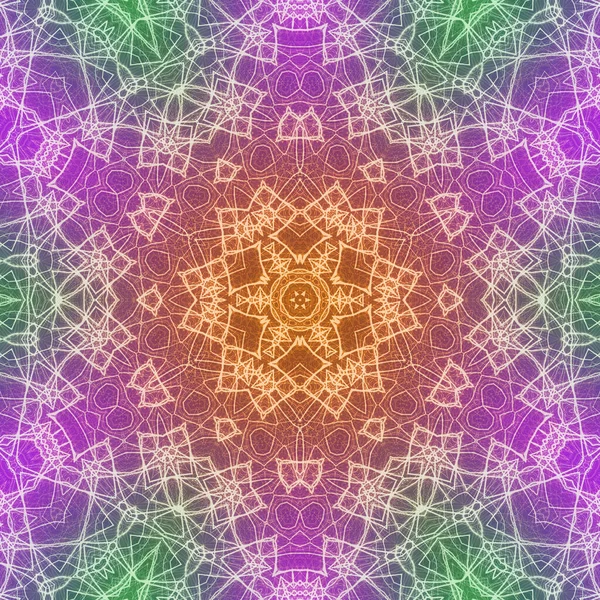 Mandala Abstracta Vista Fondo —  Fotos de Stock