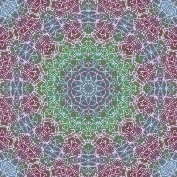 Mandala Abstrato Vista Fundo — Fotografia de Stock