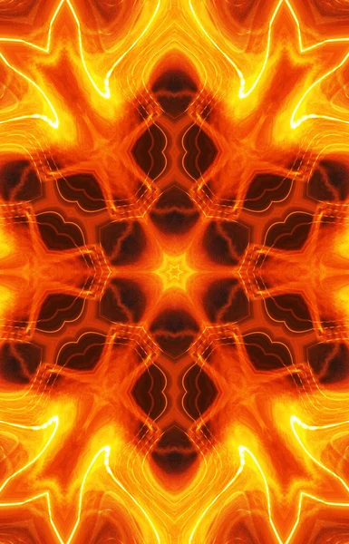 Mandala Abstracte Achtergrond Uitzicht — Stockfoto