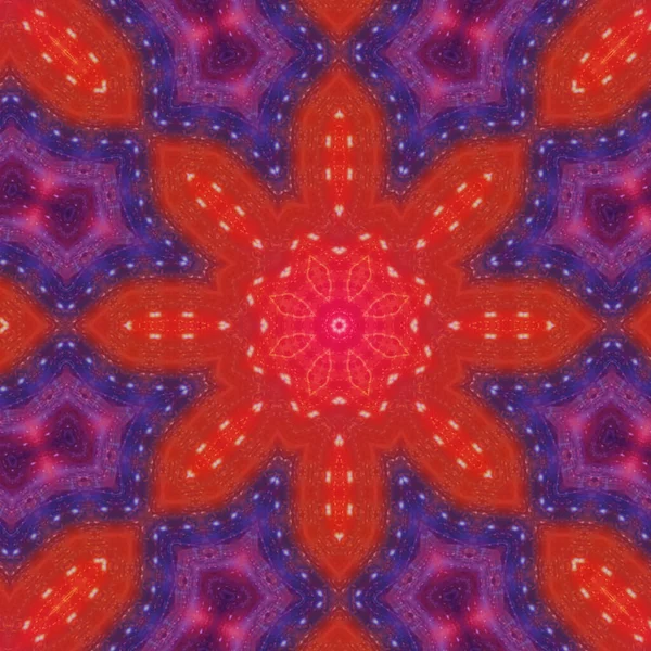 Mandala Abstracte Achtergrond Uitzicht — Stockfoto