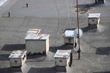 şehir konsepti, şehir manzarası ayrıntıları arkaplan görüntüsü  