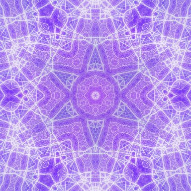 Kusursuz kaleydoskop, mandala soyut arkaplan görünümü