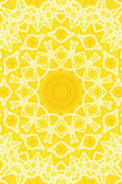 Kusursuz kaleydoskop, mandala soyut arkaplan görünümü