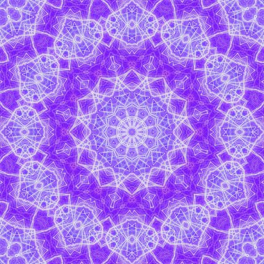 Kusursuz kaleydoskop, mandala soyut arkaplan görünümü