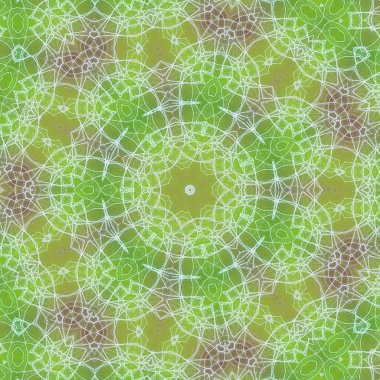 Kusursuz kaleydoskop, mandala soyut arkaplan görünümü