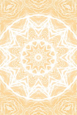 Kusursuz kaleydoskop, mandala soyut arkaplan görünümü