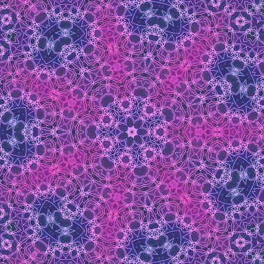 Kusursuz kaleydoskop, mandala soyut arkaplan görünümü