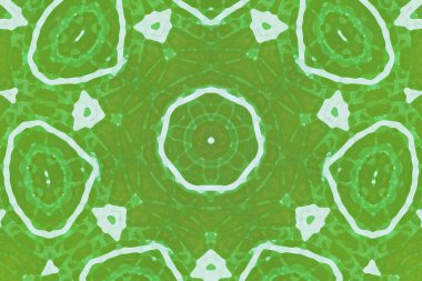 Kusursuz kaleydoskop, mandala soyut arkaplan görünümü