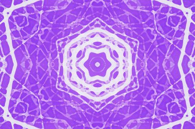 Kusursuz kaleydoskop, mandala soyut arkaplan görünümü