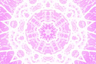 Kusursuz kaleydoskop, mandala soyut arkaplan görünümü