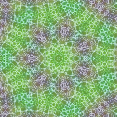 Kusursuz kaleydoskop, mandala soyut arkaplan görünümü