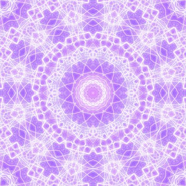 Kusursuz kaleydoskop, mandala soyut arkaplan görünümü