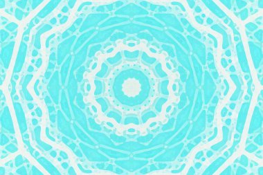 Kusursuz kaleydoskop, mandala soyut arkaplan görünümü