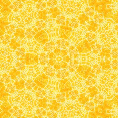 Kusursuz kaleydoskop, mandala soyut arkaplan görünümü