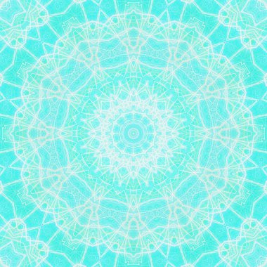 Kusursuz kaleydoskop, mandala soyut arkaplan görünümü