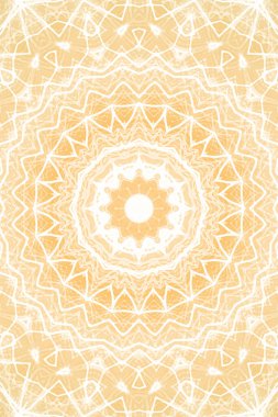 Tasarım için kusursuz bir kaleydoskop. Esrarengiz mistik enerji iyileştirici sahasrara mandala.