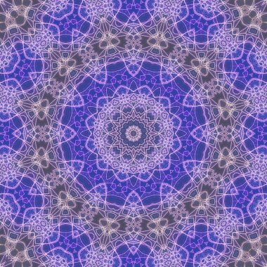 Tasarım için kusursuz bir kaleydoskop. Esrarengiz mistik enerji iyileştirici sahasrara mandala.