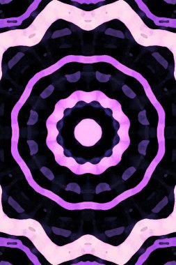 Tasarım için kusursuz bir kaleydoskop. Esrarengiz mistik enerji iyileştirici sahasrara mandala.