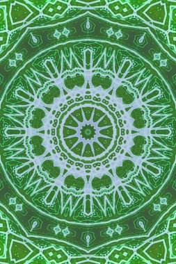 Tasarım için kusursuz bir kaleydoskop. Esrarengiz mistik enerji iyileştirici sahasrara mandala.