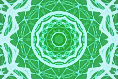 Tasarım için kusursuz bir kaleydoskop. Esrarengiz mistik enerji iyileştirici sahasrara mandala.