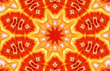 Tasarım için kusursuz bir kaleydoskop. Esrarengiz mistik enerji iyileştirici sahasrara mandala.