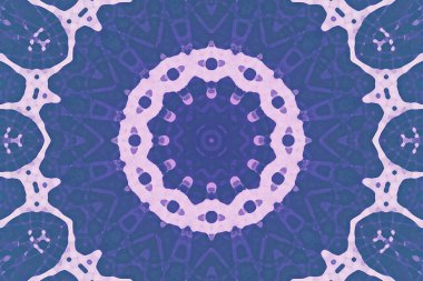 Tasarım için kusursuz bir kaleydoskop. Esrarengiz mistik enerji iyileştirici sahasrara mandala.