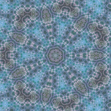 Tasarım için kusursuz bir kaleydoskop. Esrarengiz mistik enerji iyileştirici sahasrara mandala.