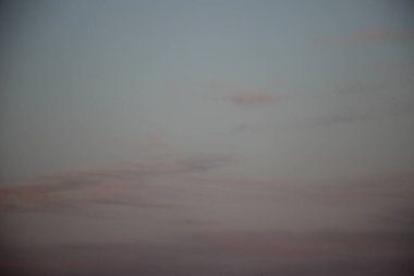 Güzel bulutlu gökyüzü manzarası