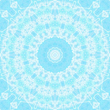 Tasarım için kusursuz bir kaleydoskop. Esrarengiz mistik enerji iyileştirici sahasrara mandala.