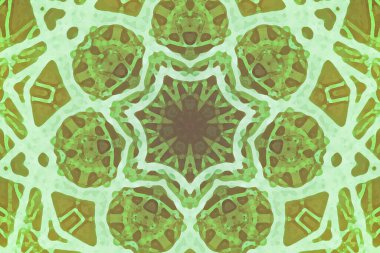 Tasarım için kusursuz bir kaleydoskop. Esrarengiz mistik enerji iyileştirici sahasrara mandala.