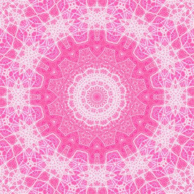 Tasarım için kusursuz bir kaleydoskop. Esrarengiz mistik enerji iyileştirici sahasrara mandala.