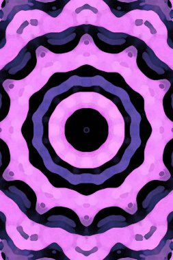Tasarım için kusursuz bir kaleydoskop. Esrarengiz mistik enerji iyileştirici sahasrara mandala.
